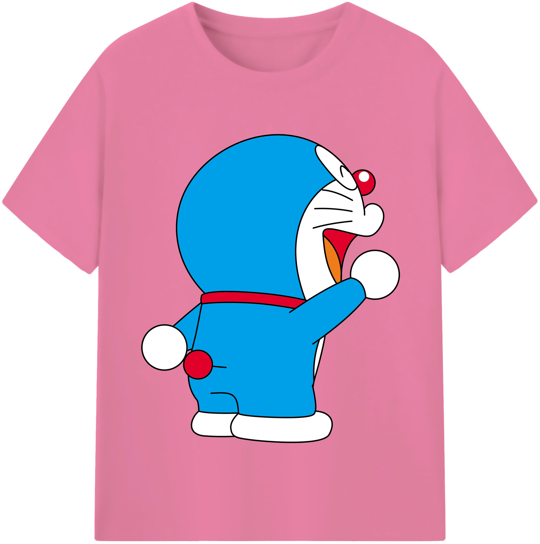 （画像用） ドラえもん Doraemon 綿100％半袖Tシャツ（フロントプリント）